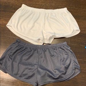 BUNDLE OF 2 Mesh soffee shorts